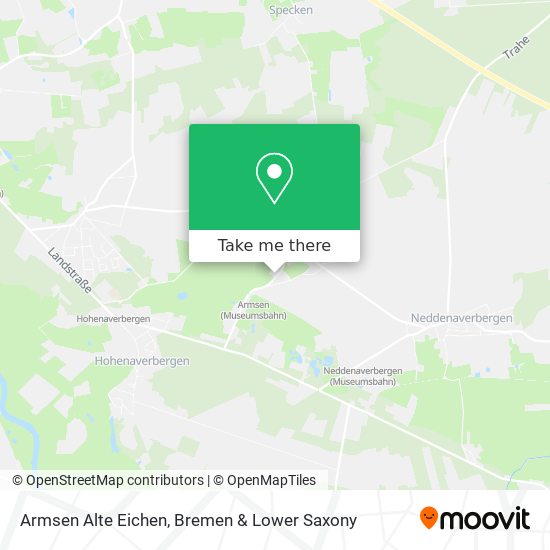 Armsen Alte Eichen map