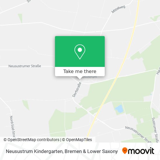 Neusustrum Kindergarten map