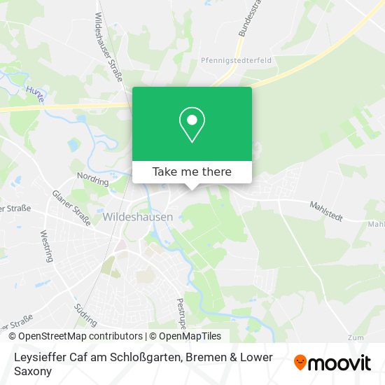 Leysieffer Caf am Schloßgarten map