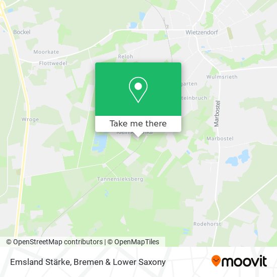 Emsland Stärke map