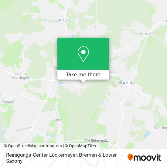 Reinigungs-Center Lückemeyer map
