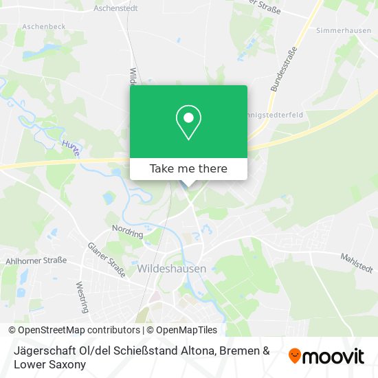 Jägerschaft Ol / del Schießstand Altona map