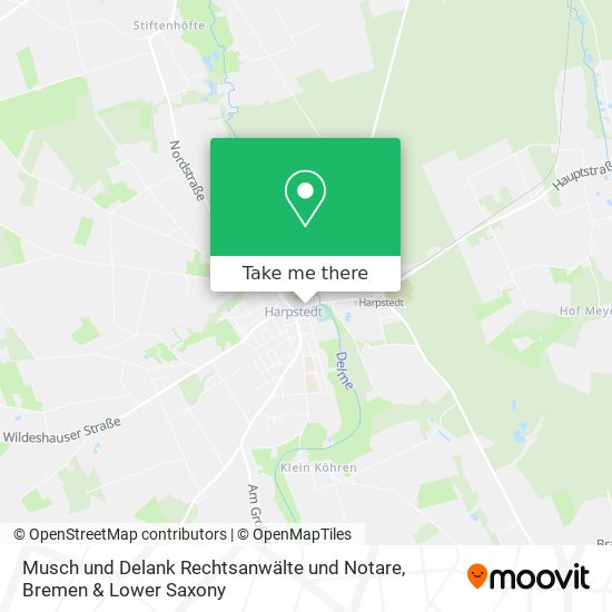 Musch und Delank Rechtsanwälte und Notare map