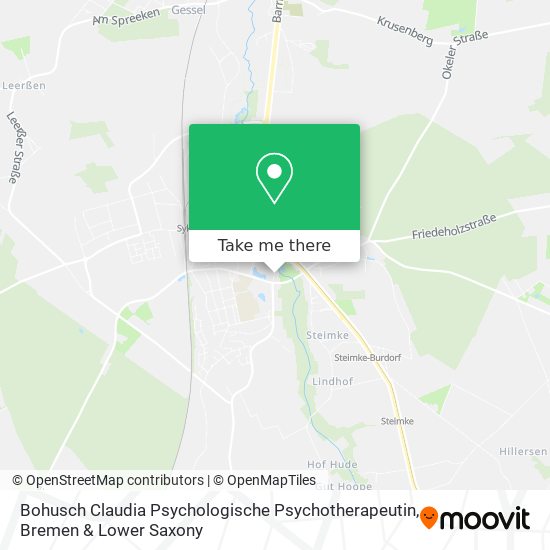 Bohusch Claudia Psychologische Psychotherapeutin map