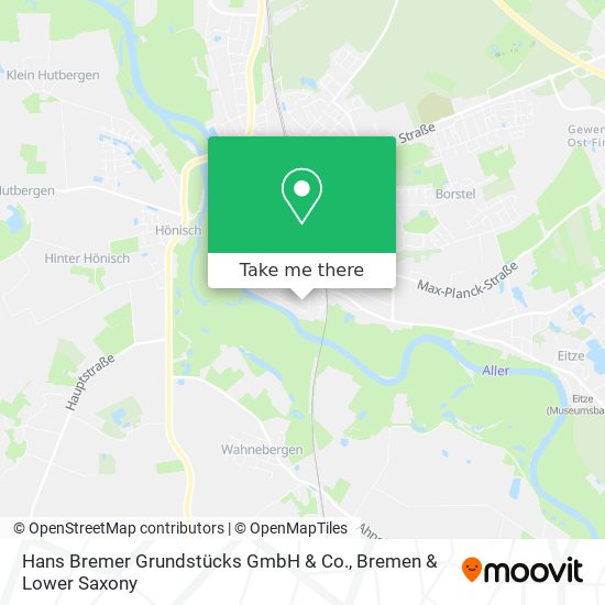 Hans Bremer Grundstücks GmbH & Co. map