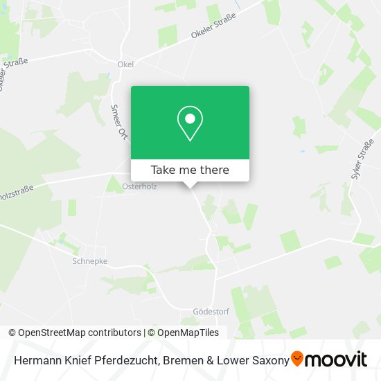Hermann Knief Pferdezucht map