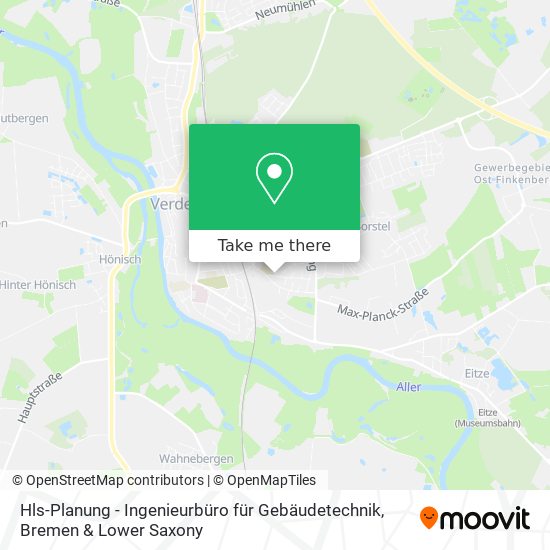Hls-Planung - Ingenieurbüro für Gebäudetechnik map