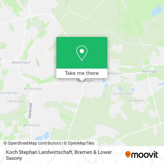 Koch Stephan Landwirtschaft map