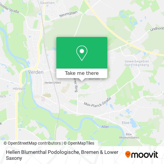 Hellen Blumenthal Podologische map