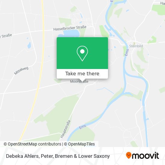 Debeka Ahlers, Peter map