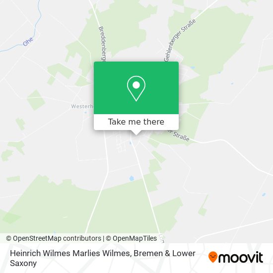 Heinrich Wilmes Marlies Wilmes map