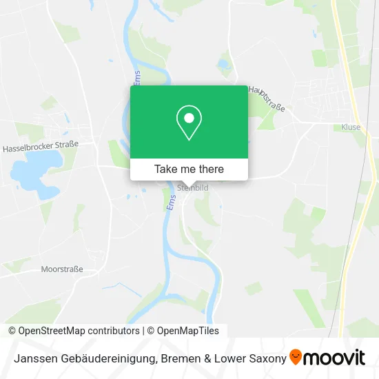 Карта Janssen Gebäudereinigung