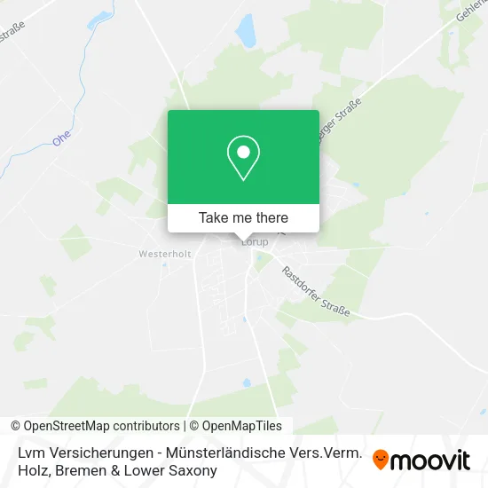 Карта Lvm Versicherungen - Münsterländische Vers.Verm. Holz