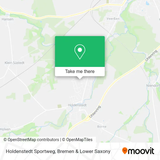 Карта Holdenstedt Sportweg