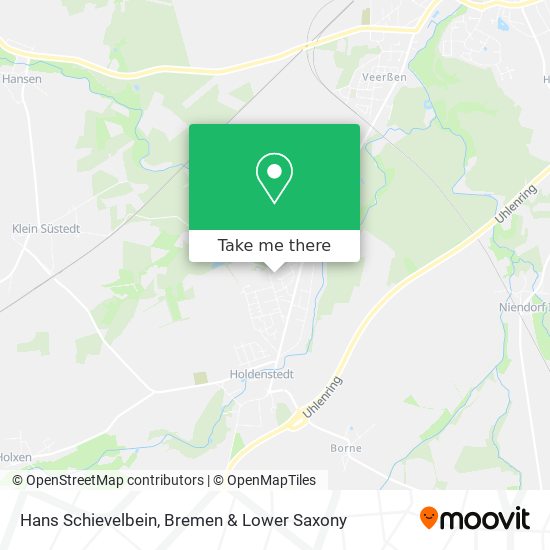 Hans Schievelbein map