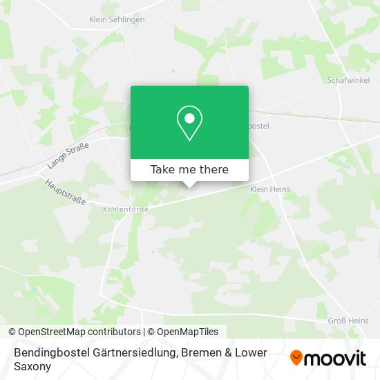 Bendingbostel Gärtnersiedlung map