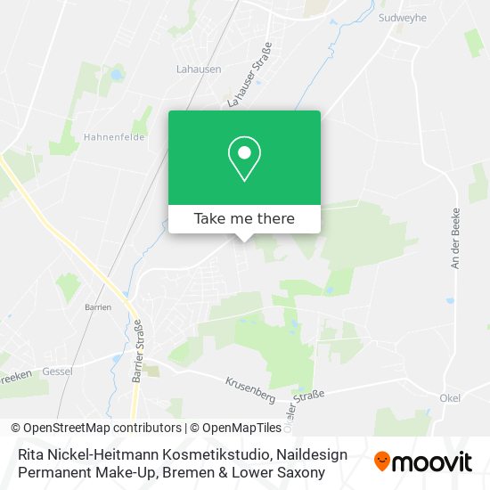 Rita Nickel-Heitmann Kosmetikstudio, Naildesign Permanent Make-Up map