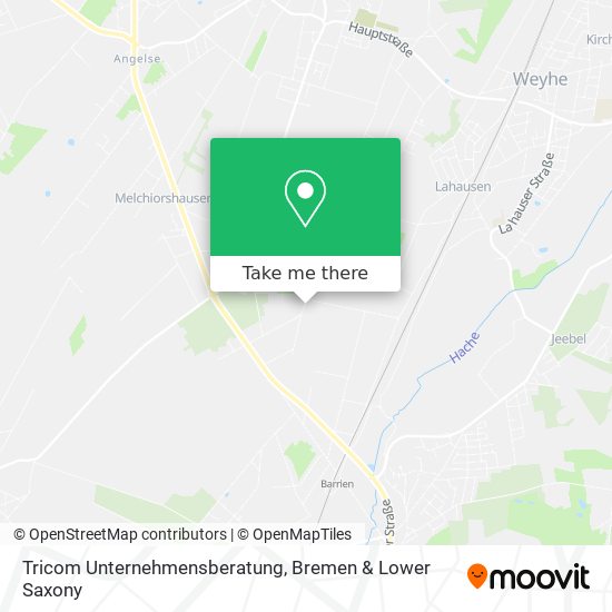 Tricom Unternehmensberatung map