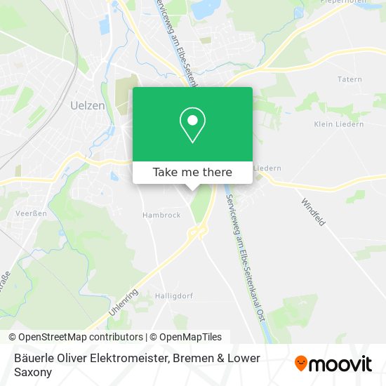 Bäuerle Oliver Elektromeister map