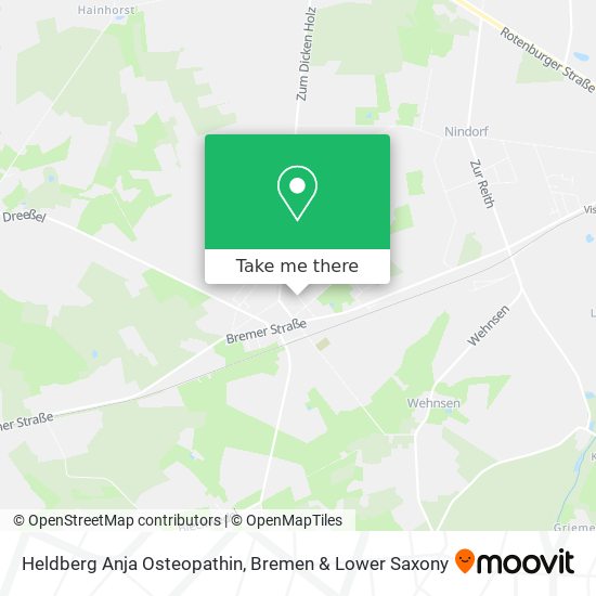 Heldberg Anja Osteopathin map