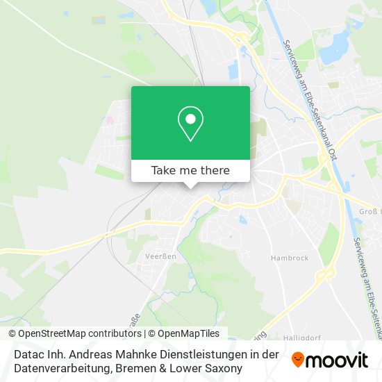 Datac Inh. Andreas Mahnke Dienstleistungen in der Datenverarbeitung map