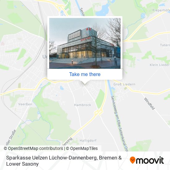 Sparkasse Uelzen Lüchow-Dannenberg map