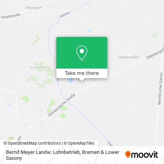 Bernd Meyer Landw. Lohnbetrieb map
