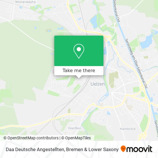 Карта Daa Deutsche Angestellten