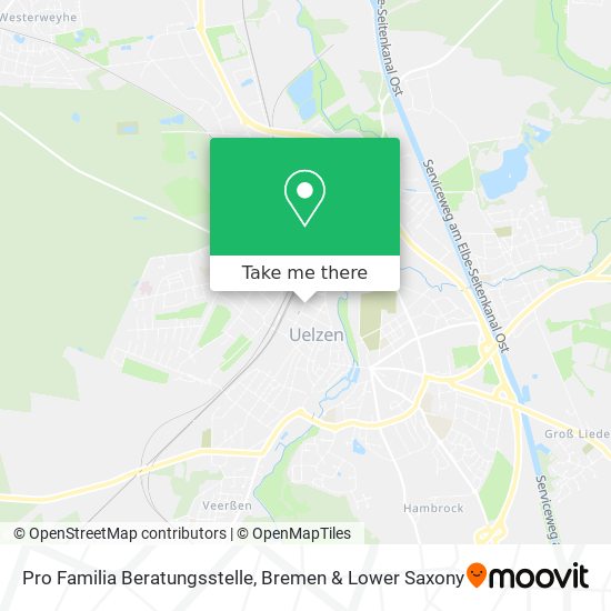 Pro Familia Beratungsstelle map