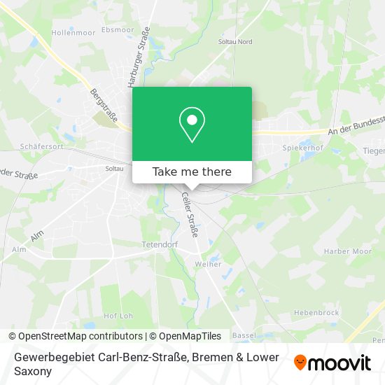 Gewerbegebiet Carl-Benz-Straße map