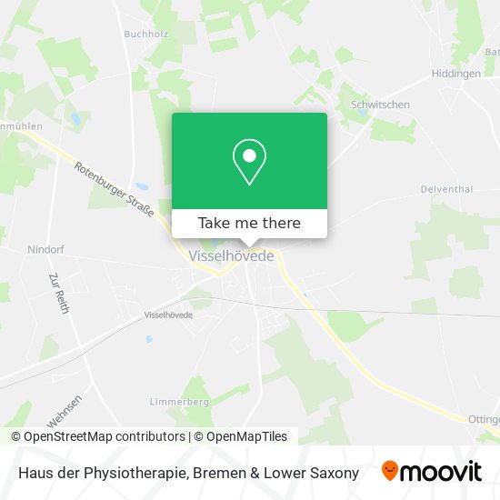 Haus der Physiotherapie map