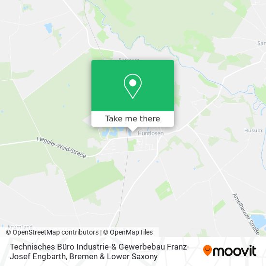 Technisches Büro Industrie-& Gewerbebau Franz-Josef Engbarth map