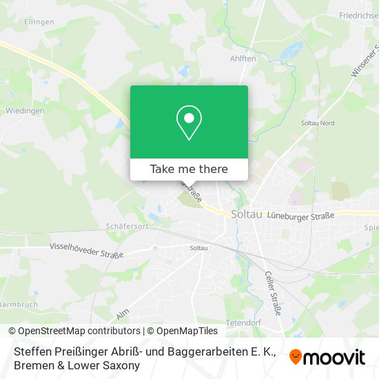 Steffen Preißinger Abriß- und Baggerarbeiten E. K. map