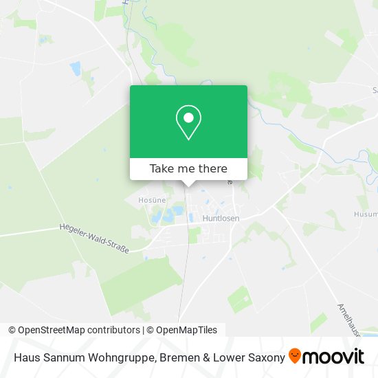 Haus Sannum Wohngruppe map