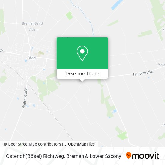 Osterloh(Bösel) Richtweg map