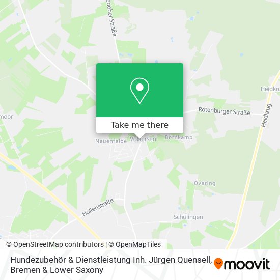 Hundezubehör & Dienstleistung Inh. Jürgen Quensell map