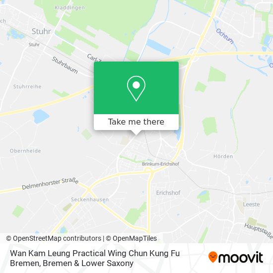 Wan Kam Leung Practical Wing Chun Kung Fu Bremen map