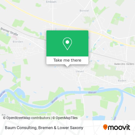 Baum Consulting map