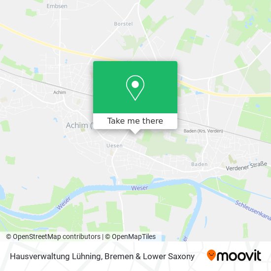 Hausverwaltung Lühning map