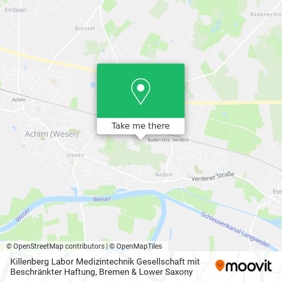 Killenberg Labor Medizintechnik Gesellschaft mit Beschränkter Haftung map