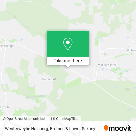 Westerweyhe Hainberg map