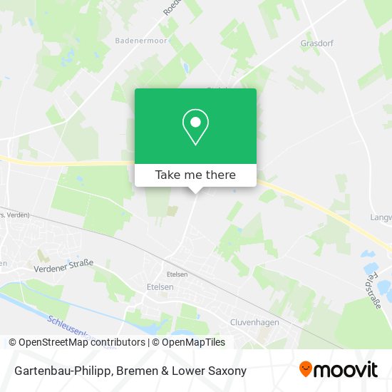 Gartenbau-Philipp map