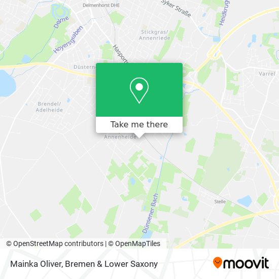 Mainka Oliver map