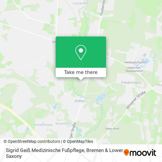 Sigrid Geiß Medizinische Fußpflege map