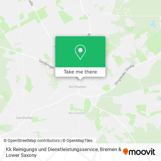 Kk Reinigungs und Dienstleistungsservice map