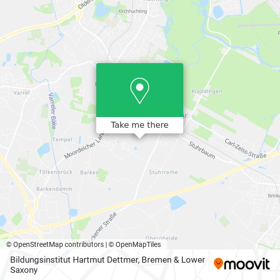 Bildungsinstitut Hartmut Dettmer map
