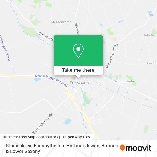 Studienkreis Friesoythe Inh. Hartmut Jewan map