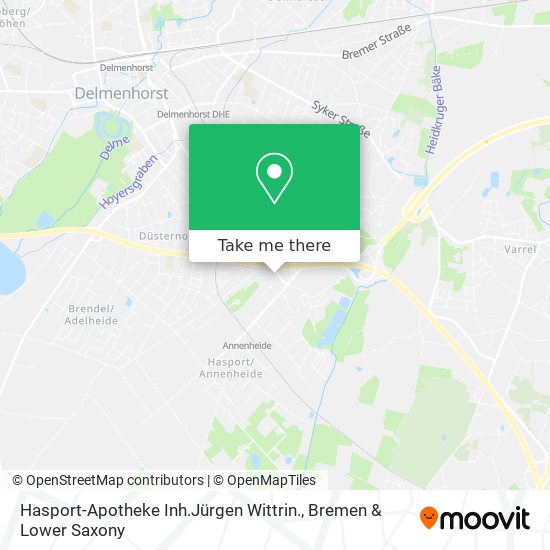 Hasport-Apotheke Inh.Jürgen Wittrin. map