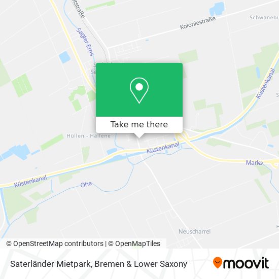 Saterländer Mietpark map