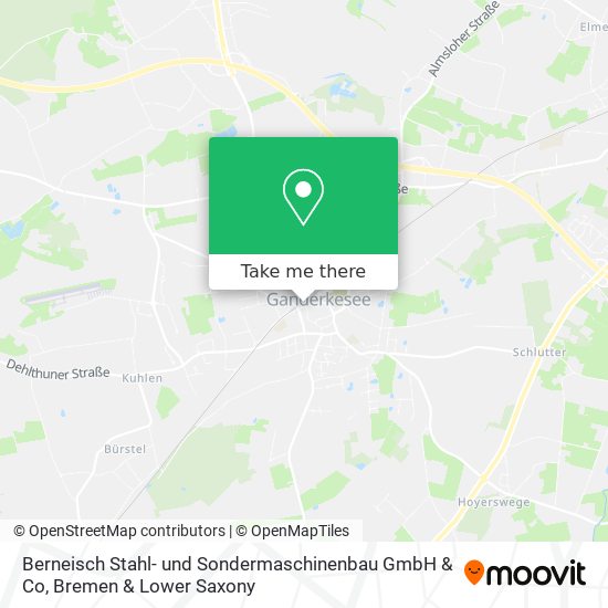 Berneisch Stahl- und Sondermaschinenbau GmbH & Co map
